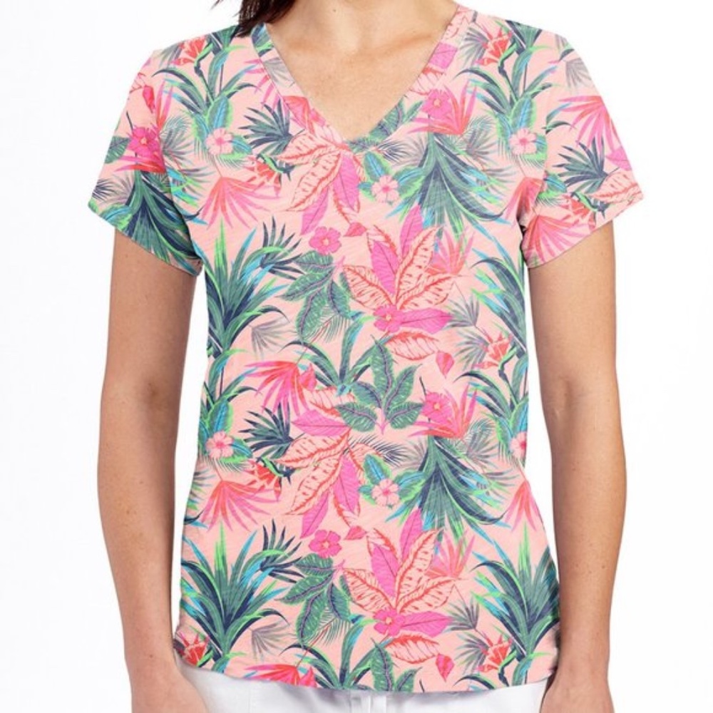Fresh Produce Femme Forest Blush Pink T Shirt Top